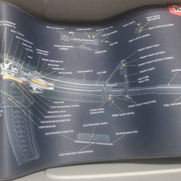 Tekmat Gun Breakdown Cleaning Mat - Picture 2 of 2